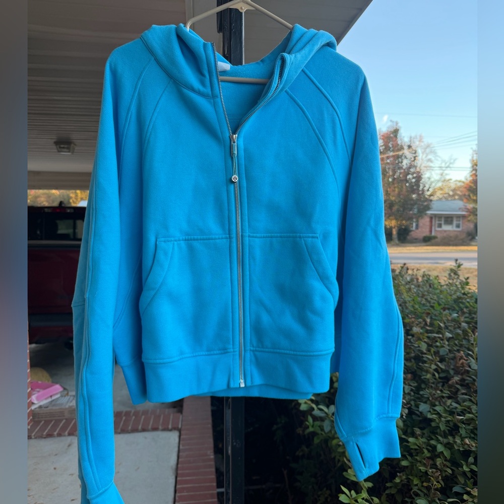 Lululemon Full Zip Oversized Hooded Scuba